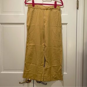 Abercrombie- Annie High Rise Wide Leg Crop